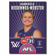 AFLW S10 FREMANTLE - BIEDENWEG-WEBSTER, Gabrielle