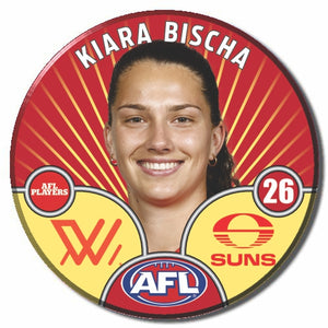 AFLW S10 GOLD COAST SUNS - BISCHA, Kiara
