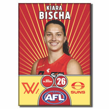 AFLW S10 GOLD COAST SUNS - BISCHA, Kiara