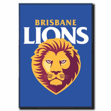 BRISBANE LIONS SUPPORTER MAGNETS