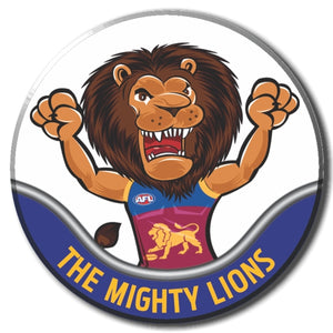 BRISBANE LIONS SUPPORTER BADGES