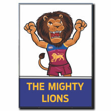 BRISBANE LIONS SUPPORTER MAGNETS