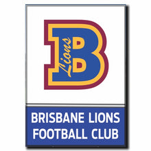 BRISBANE LIONS SUPPORTER MAGNETS