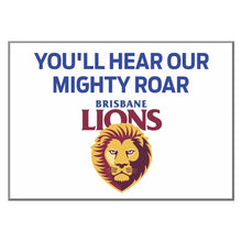 BRISBANE LIONS SUPPORTER MAGNETS