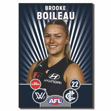 AFLW S11 CARLTON -  BOILEAU, Brooke