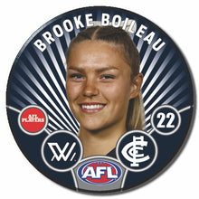 AFLW S11 CARLTON -  BOILEAU, Brooke