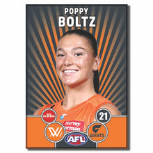 AFLW S11 GWS GIANTS - BOLTZ, Poppy