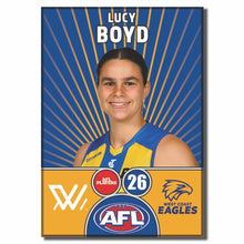 AFLW S10 WEST COAST EAGLES - BOYD, Lucy