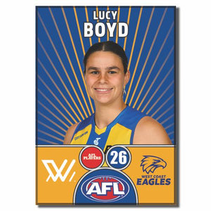 AFLW S10 WEST COAST EAGLES - BOYD, Lucy
