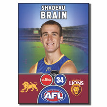 2025 AFL Brisbane Lions Football Club - BRAIN, Shadeau