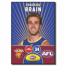 AFL 2026 BRISBANE LIONS Football Club - BRAIN, Shadeau
