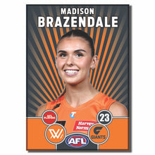 AFLW S11 GWS GIANTS - BRAZENDALE, Madison