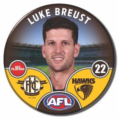 2025 AFL Hawthorn Football Club - BREUST, Luke