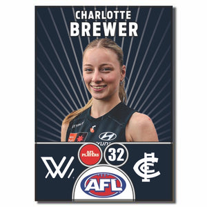 AFLW S10 CARLTON - BREWER, Charlotte