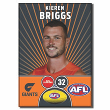 AFL 2026 GWS GIANTS Football Club - BRIGGS, Kieren