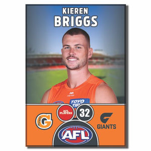 2025 AFL GWS Giants Football Club - BRIGGS, Kieren
