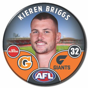 2025 AFL GWS Giants Football Club - BRIGGS, Kieren