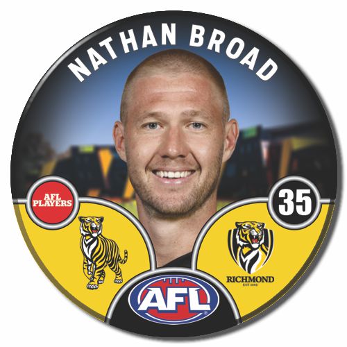 2025 AFL Richmond Football Club - BROAD, Nathan