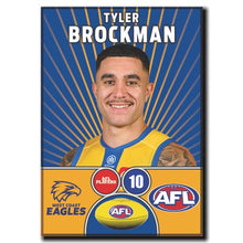 AFL 2026 WEST COAST EAGLES Football Club - BROCKMAN, Tyler