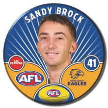 AFL 2026 WEST COAST EAGLES Football Club - BROCK, Sandy