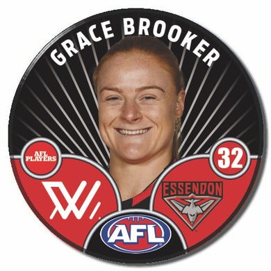 AFLW S10 ESSENDON - BROOKER, Grace