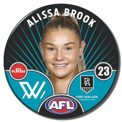 AFLW S10 PORT ADELAIDE - BROOK, Alissa