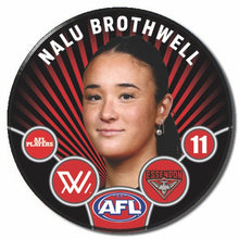 AFLW S11 ESSENDON - BROTHWELL, Nalu