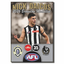 2026 AFL Collingwood Football Club - DAICOS, Nick - BROWNLOW MEDALLIST