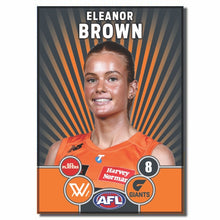 AFLW S11 GWS GIANTS - BROWN, Eleanor