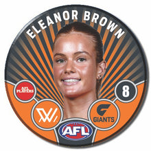 AFLW S11 GWS GIANTS - BROWN, Eleanor