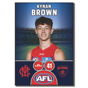 2025 AFL Melbourne Football Club - BROWN, Kynan