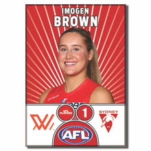 AFLW S10 SYDNEY SWANS - BROWN, Imogen