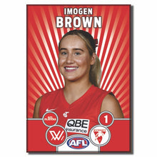 AFLW S11 SYDNEY SWANS - BROWN, Imogen