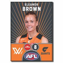 AFLW S10 GWS GIANTS - BROWN, Eleanor