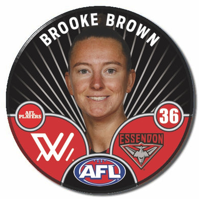 AFLW S10 ESSENDON - BROWN, Brooke