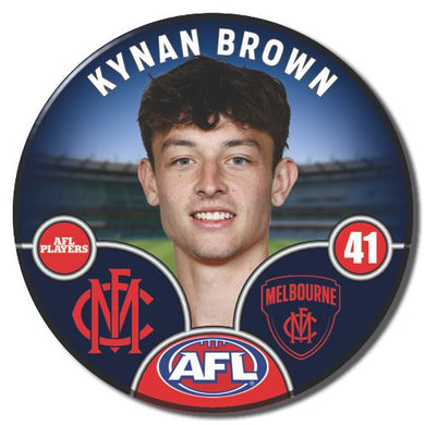2025 AFL Melbourne Football Club - BROWN, Kynan