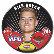 2026 AFL Essendon Football Club - BRYAN, Nick