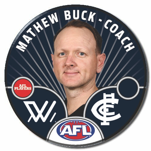 AFLW S10 CARLTON - BUCK, Mathew - Coach