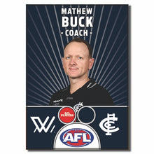 AFLW S10 CARLTON - BUCK, Mathew - Coach
