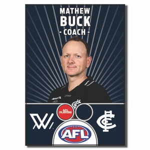 AFLW S10 CARLTON - BUCK, Mathew - Coach