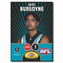 AFL 2026 PORT ADELAIDE Football Club - BURGOYNE, Jase