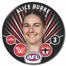 AFLW S11 ST KILDA - BURKE, Alice