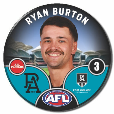 2025 AFL Port Adelaide Football Club - BURTON, Ryan