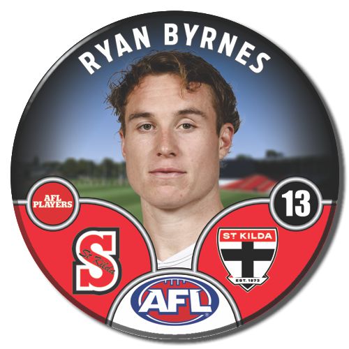 2025 AFL St Kilda Football Club - BYRNES, Ryan