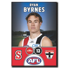 2025 AFL St Kilda Football Club - BYRNES, Ryan