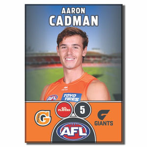 2025 AFL GWS Giants Football Club - CADMAN, Aaron