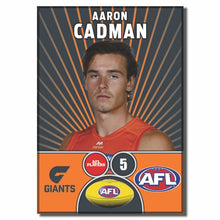 AFL 2026 GWS GIANTS Football Club - CADMAN, Aaron