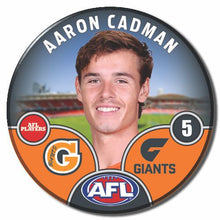 2025 AFL GWS Giants Football Club - CADMAN, Aaron