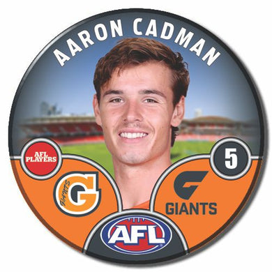 2025 AFL GWS Giants Football Club - CADMAN, Aaron