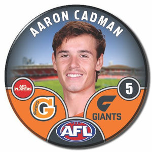 2025 AFL GWS Giants Football Club - CADMAN, Aaron